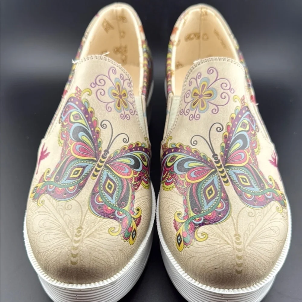 New Goby Butterfly Slip on Women's Shoes Sz 40